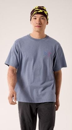 男 Kragg Logo 短袖休閒Tee