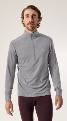 男 Rho 羊毛長袖套頭衫