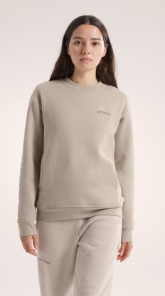 女 Emblem 刷毛套頭衫