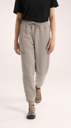 女 Emblem 刷毛長褲