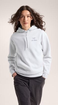 女 Emblem 刷毛套頭衫