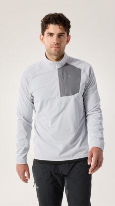 男 Delta 1/2刷毛套頭衫