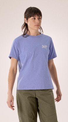 女 Kragg Tile 短袖休閒Tee