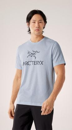 男 Arc'Word LOGO 短袖休閒Tee